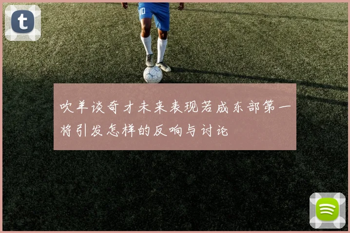 吹羊谈奇才未来表现若成东部第一将引发怎样的反响与讨论